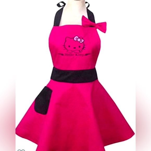 Hello Kitty Accessories - NWOT Hello Kitty Vintage Style Apron